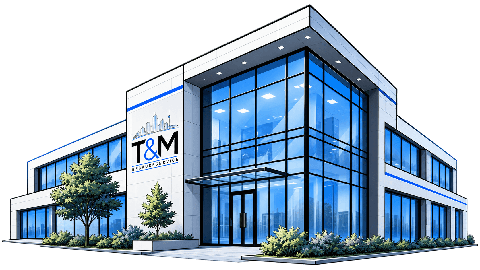 T&M Gebäudeservice – Gebäudedarstellung