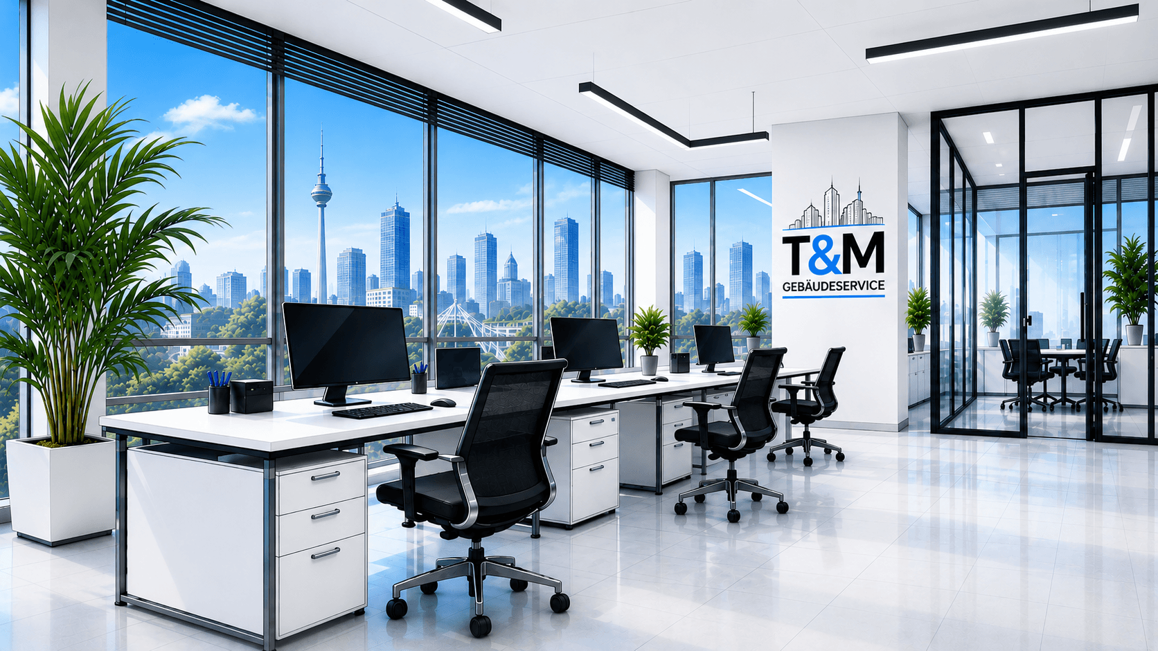 Gepflegte moderne Büro- und Gewerberäume